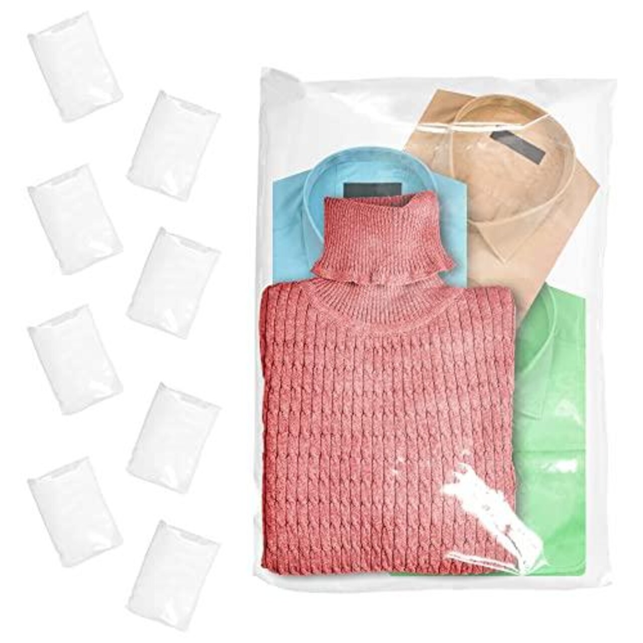 Clear Poly Bags 24 x 36 Pack of 50 Clear Packaging Bags for Small Business NonSticky 2 Mil Poly Bag No Print Plastic Bags for Packaging Products No Vent Hole Clear Bags For Packaging